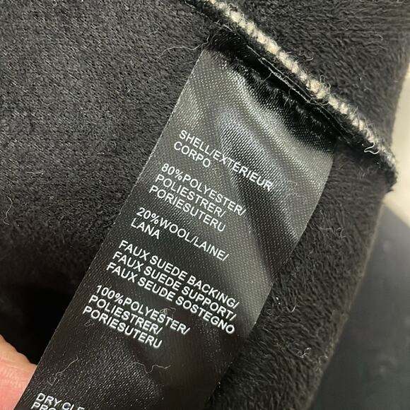 Rebecca Minkoff Shearling Toggle Jacket in Natural Sz L NWT - Picture 8 of 8